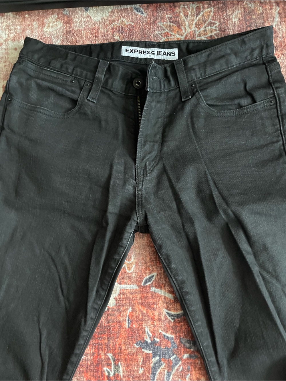 Express Men’s Black Slim Jeans